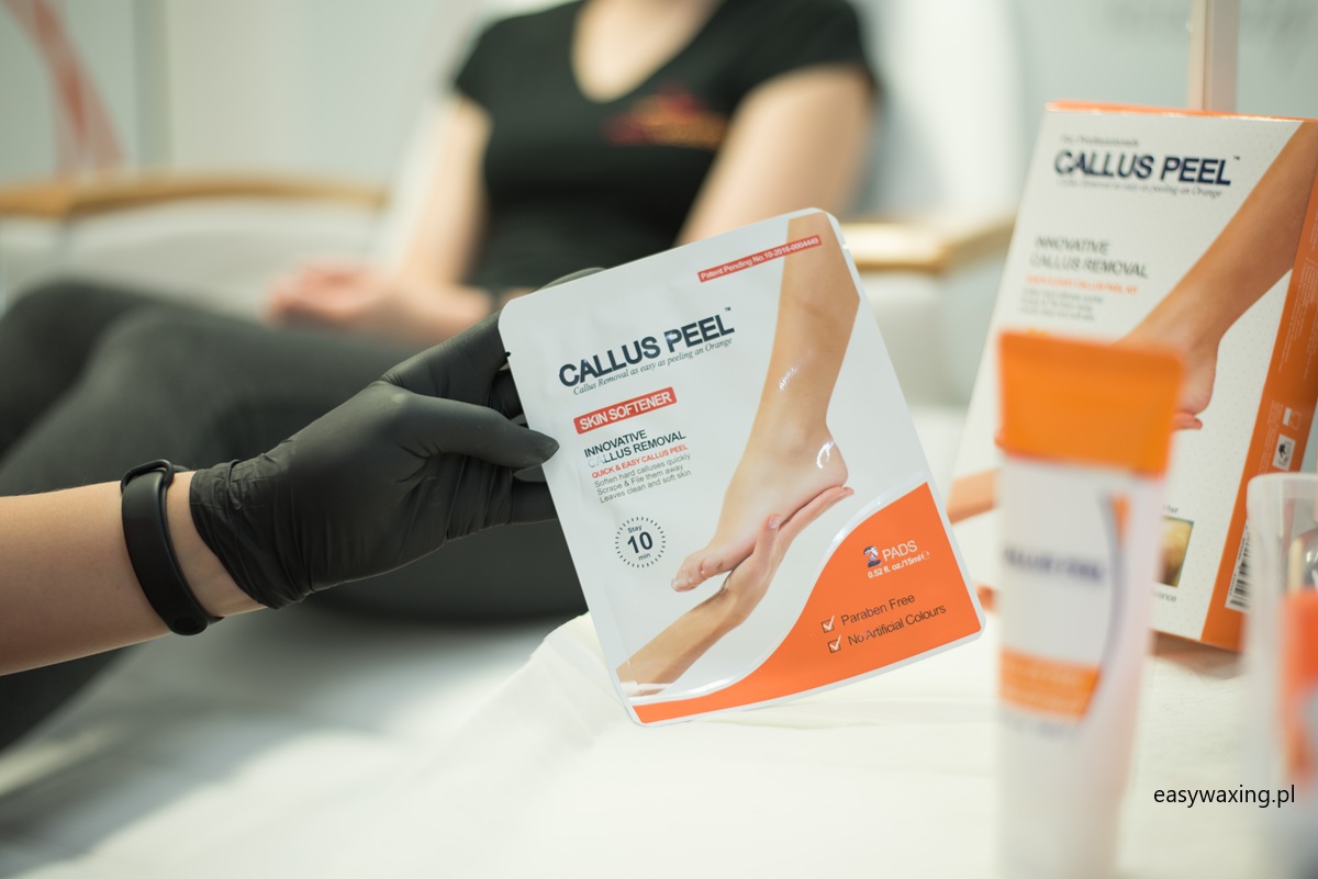 Pedicure na bazie kwasów Callus Peel