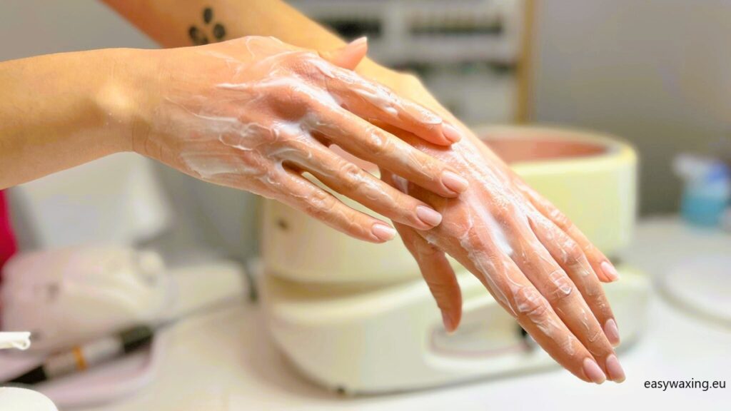 Satin hands Mary Kay manicure