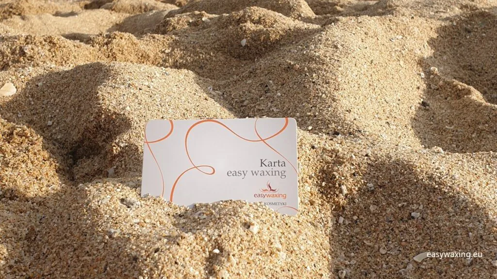 Easy Waxing card