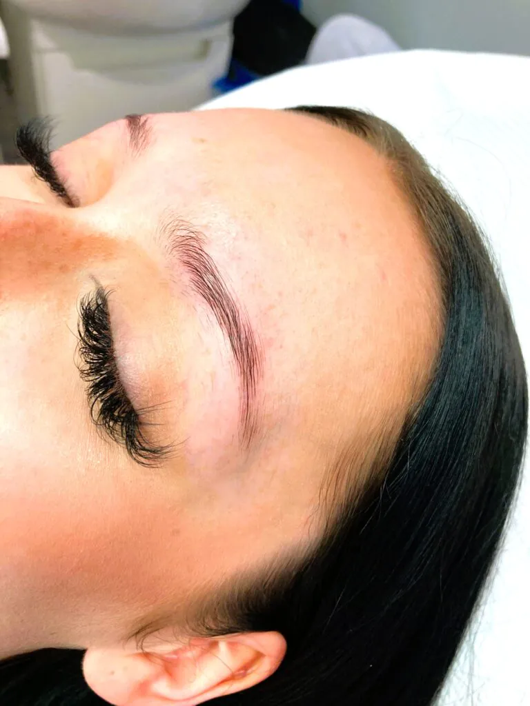 laminacja brwi - przygotowanie do zabiegu